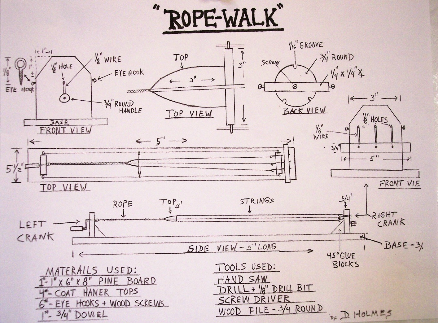 Click For Large RopeWalk Plan