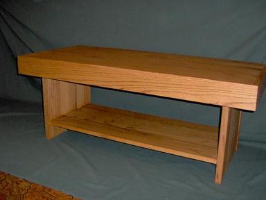 Solid Oak Ship or Coffee Table