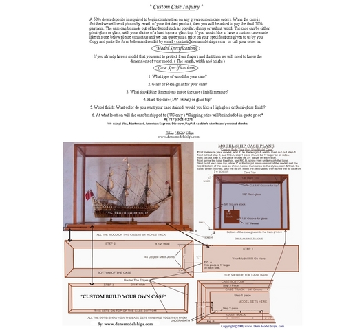 Model Ship Case Inquiry