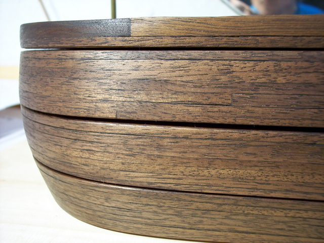 Finished Hull Planks