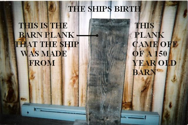 150 YEAR OLD BARN PLANK
